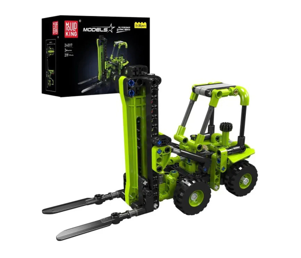 Mould King Klocki konstrukcyjne Wózek Widłowy 219 el. zestaw 24017 - 1551557 - zdjęcie